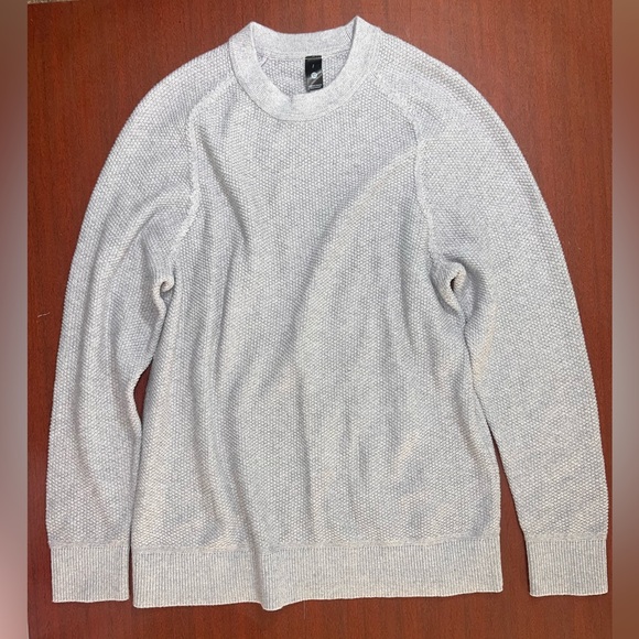 lululemon athletica Other - lululemon athletica Men's Cream Crewneck Sweater